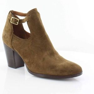 NWB FRYE Meghan Shootie Booties Chestnut, 6.5M